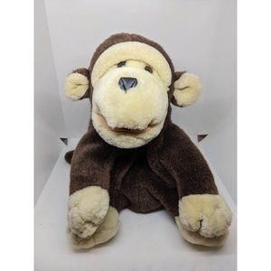 Monkey Puppet 10" Stuffed Animal Plush
